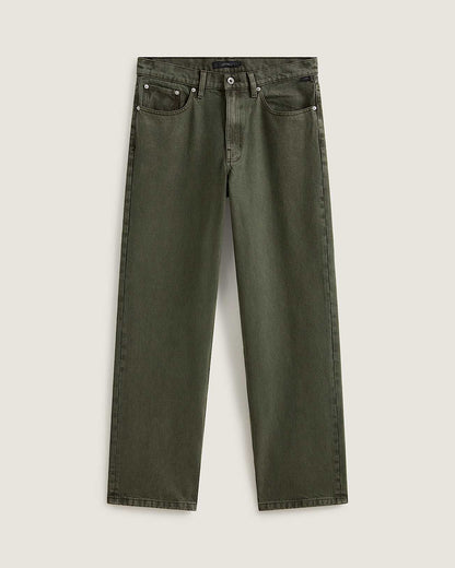 Vans | Check-5 Loose Denim Pants - Mossy Olive
