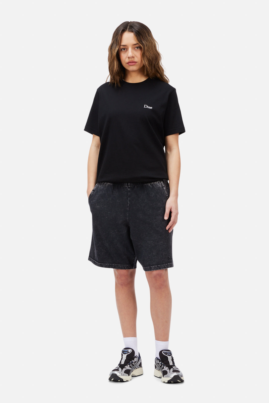 Dime | Classic Small Logo Shirt - Black