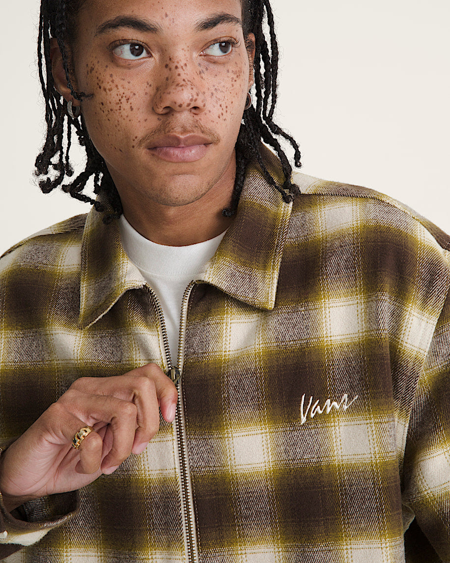 Vans | Crestmont Plaid Shacket - Oatmeal