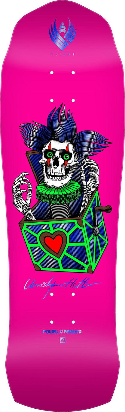 Powell Peralta | 9.5" Chris Hiett Skull Flight Deck