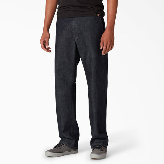 Dickies | Regular Fit Skateboarding Utility Pants - Rinsed Indigo Blue