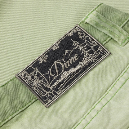Dime | Classic Baggy Denim Pants - Matcha