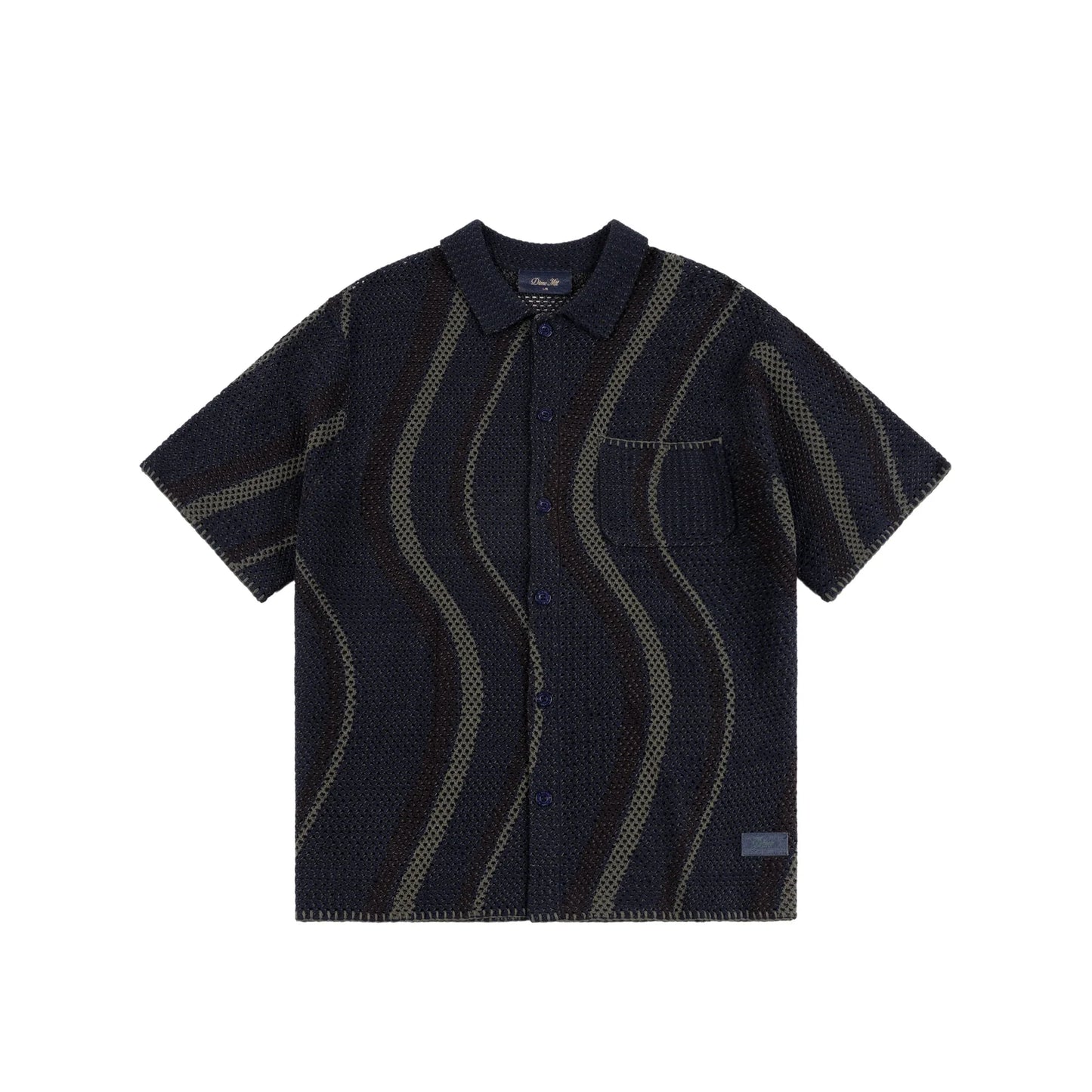 Dime - Soleil Knit Button-Up