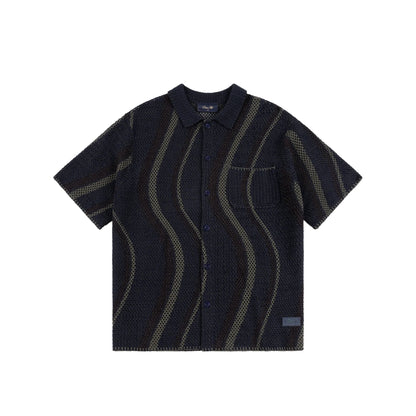 Dime - Soleil Knit Button-Up