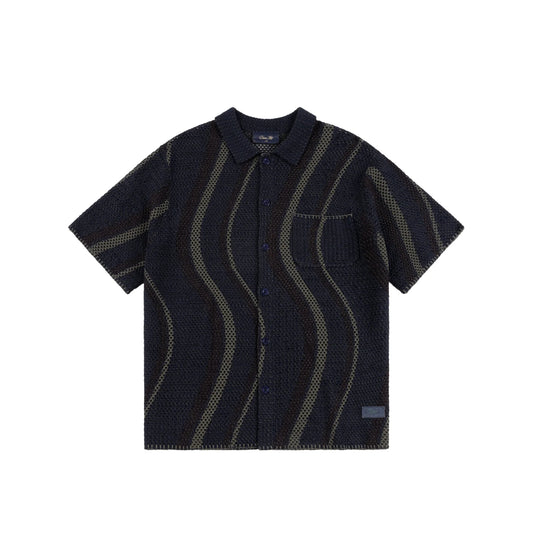 Dime - Soleil Knit Button-Up