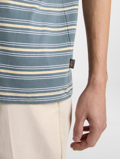 Dickies | Lewistown Stripe T-Shirt - Stormy Weather