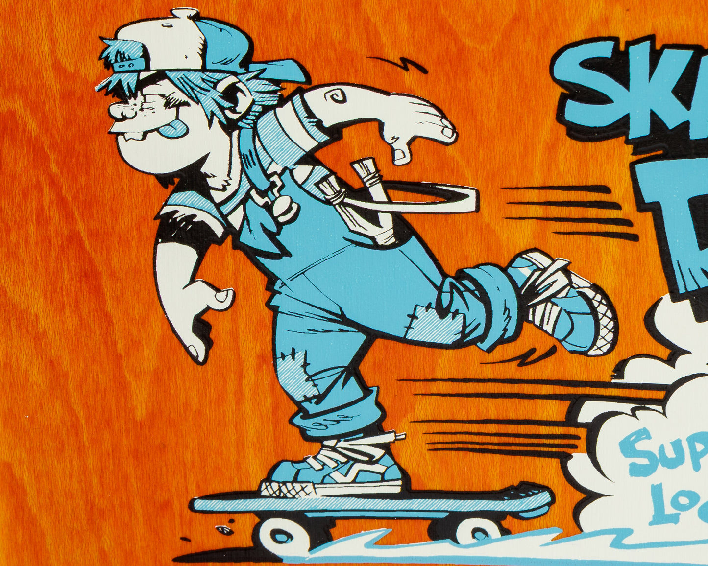 DLXSF | 8.06" Skateshop Day 2026 Brett Parson Grommets Deck