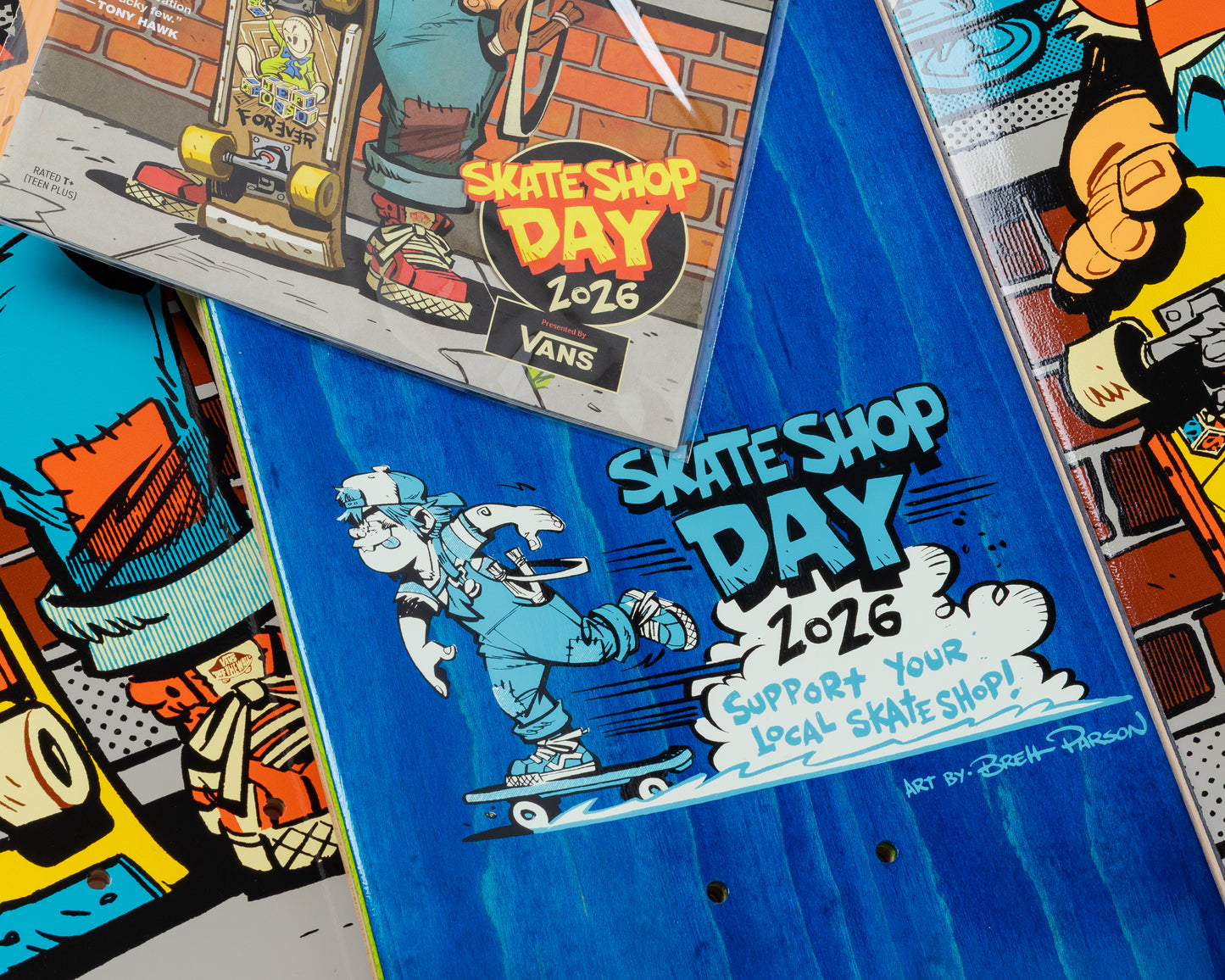 DLXSF | 8.06" Skateshop Day 2026 Brett Parson Grommets Deck