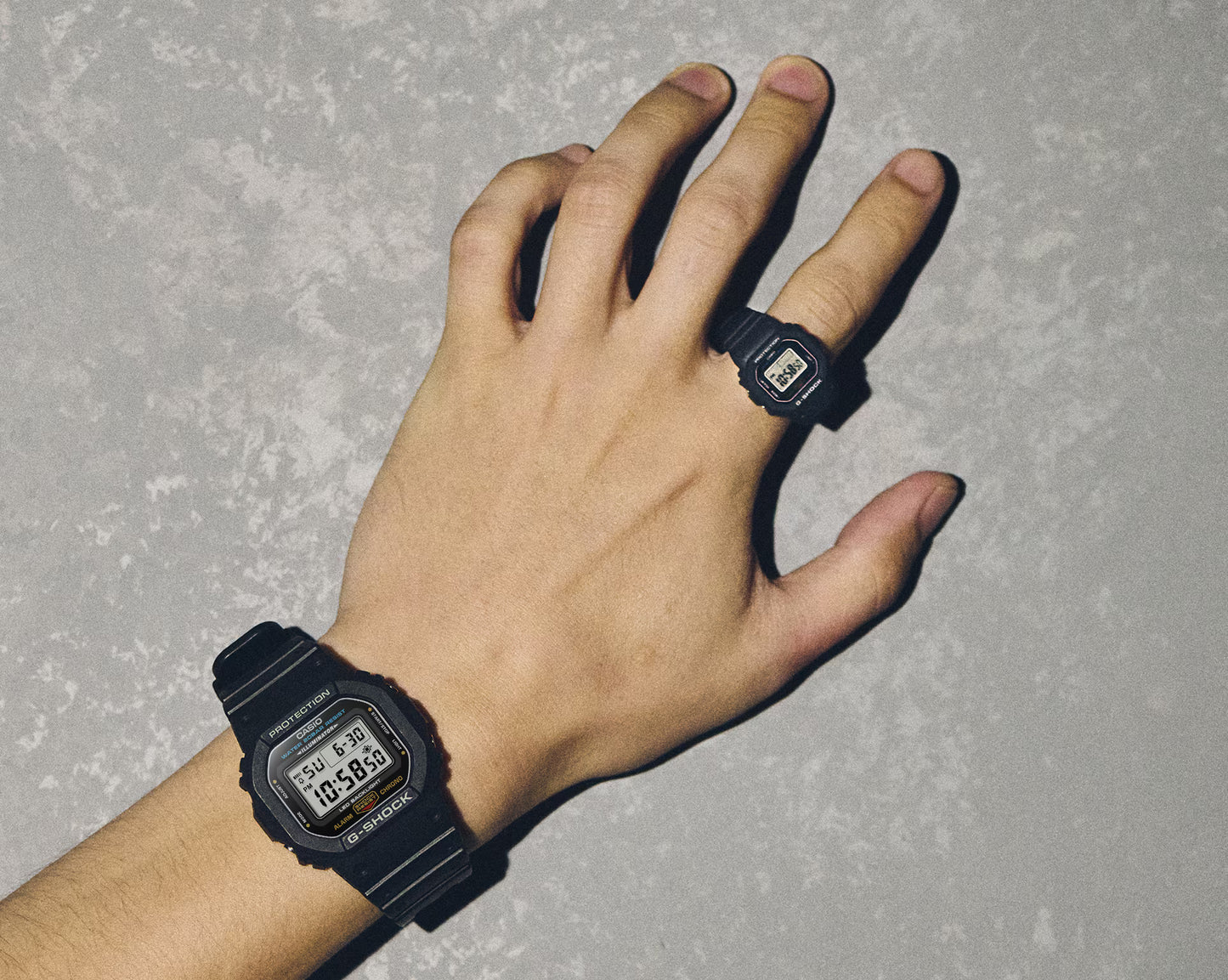 Casio | DWN5600-4 G-Shock Nano Ring Watch - Red