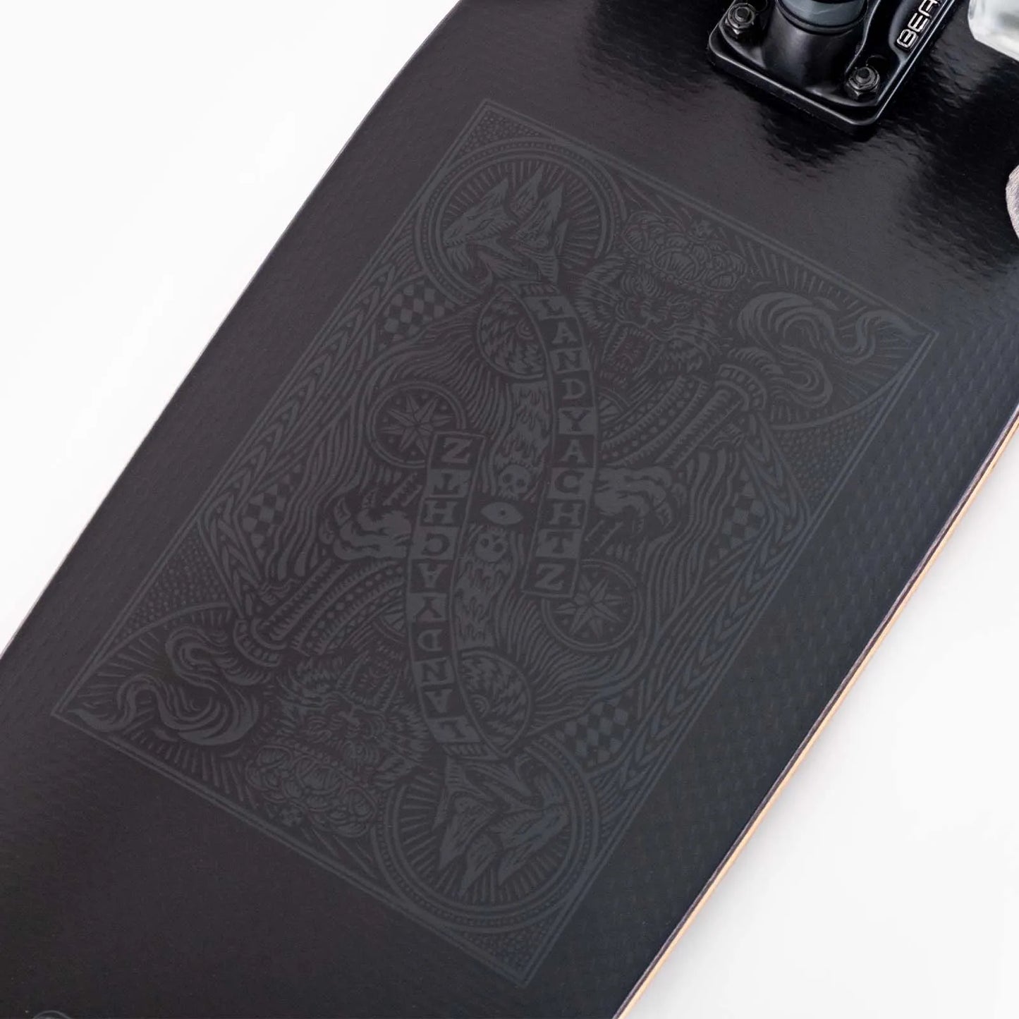 Landyachtz | 28.2" Dinghy Coffin Complete – Stealth Card