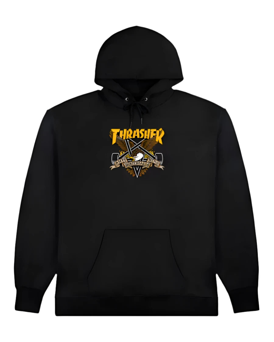 Thrasher | Anti-Hero Eaglegram Pullover Hoodie - Black