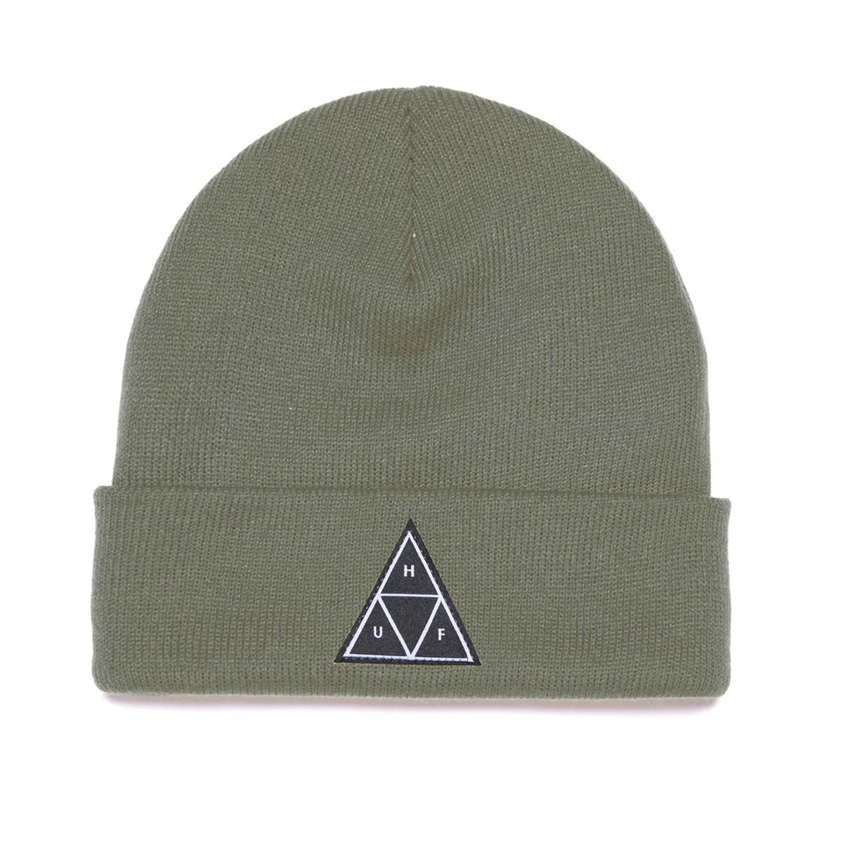 HUF | Essentials Triple Triangle Cuff Beanie - Olive