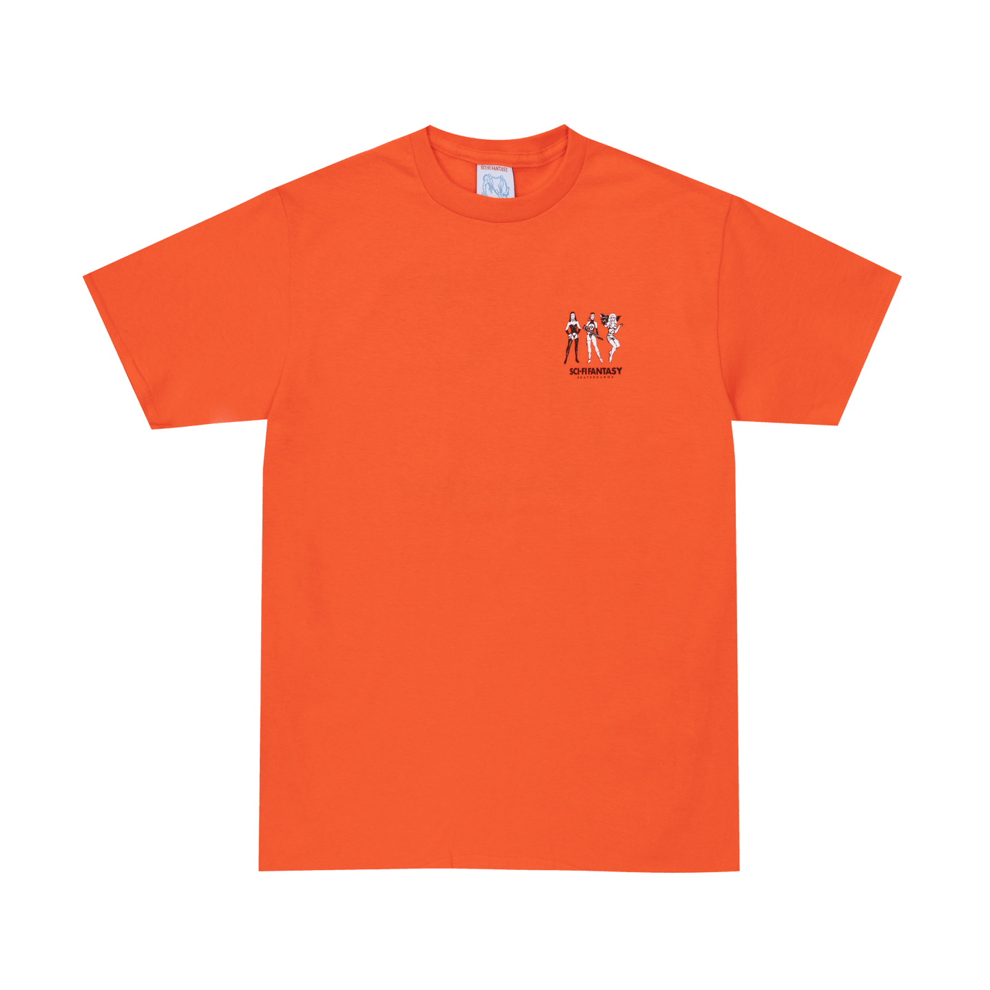 Sci-Fi Fantasy | Macho Girls Shirt - Orange