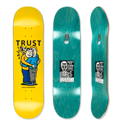 Polar | 8.375" Oskar Rozenberg Trust Deck (Yellow)