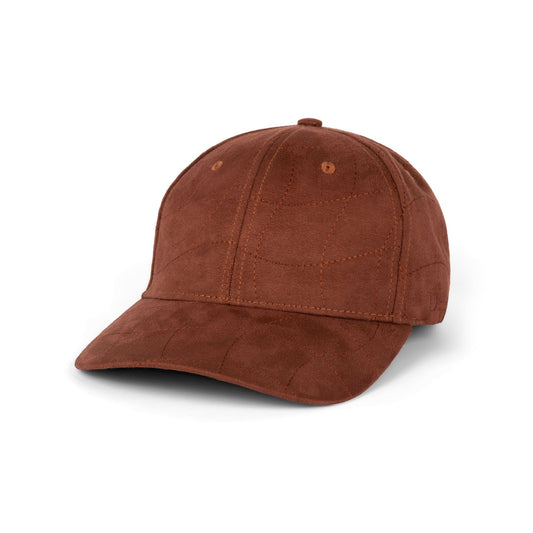 Dime | Wave Quilted Full Fit Hat - Caramel