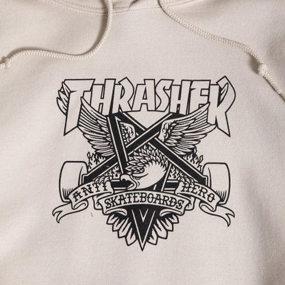 Thrasher | Anti-Hero Eaglegram Pullover Hoodie - Sand