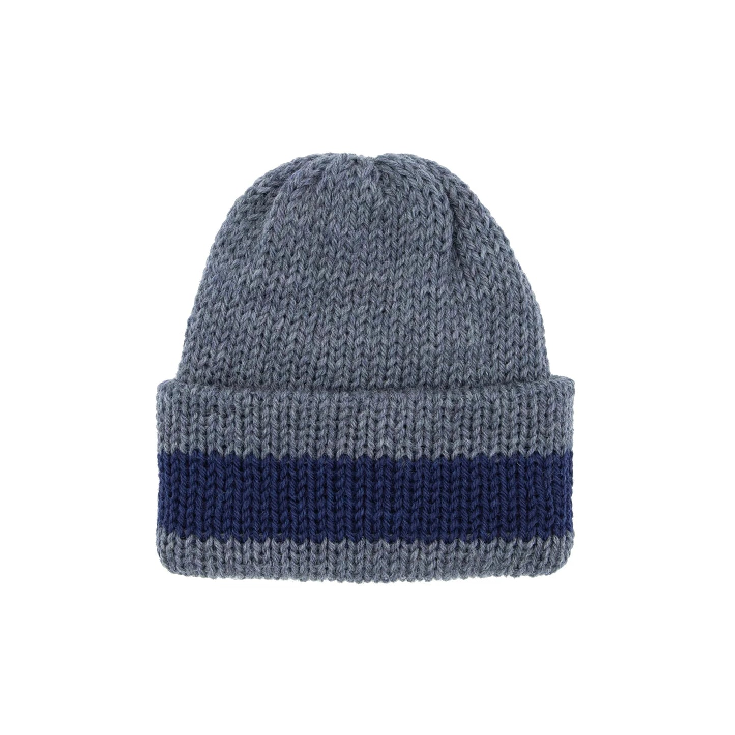 Chimney LTD | Short Stack Beanie - Icicle Blue Heather/Solstice Blue Heather