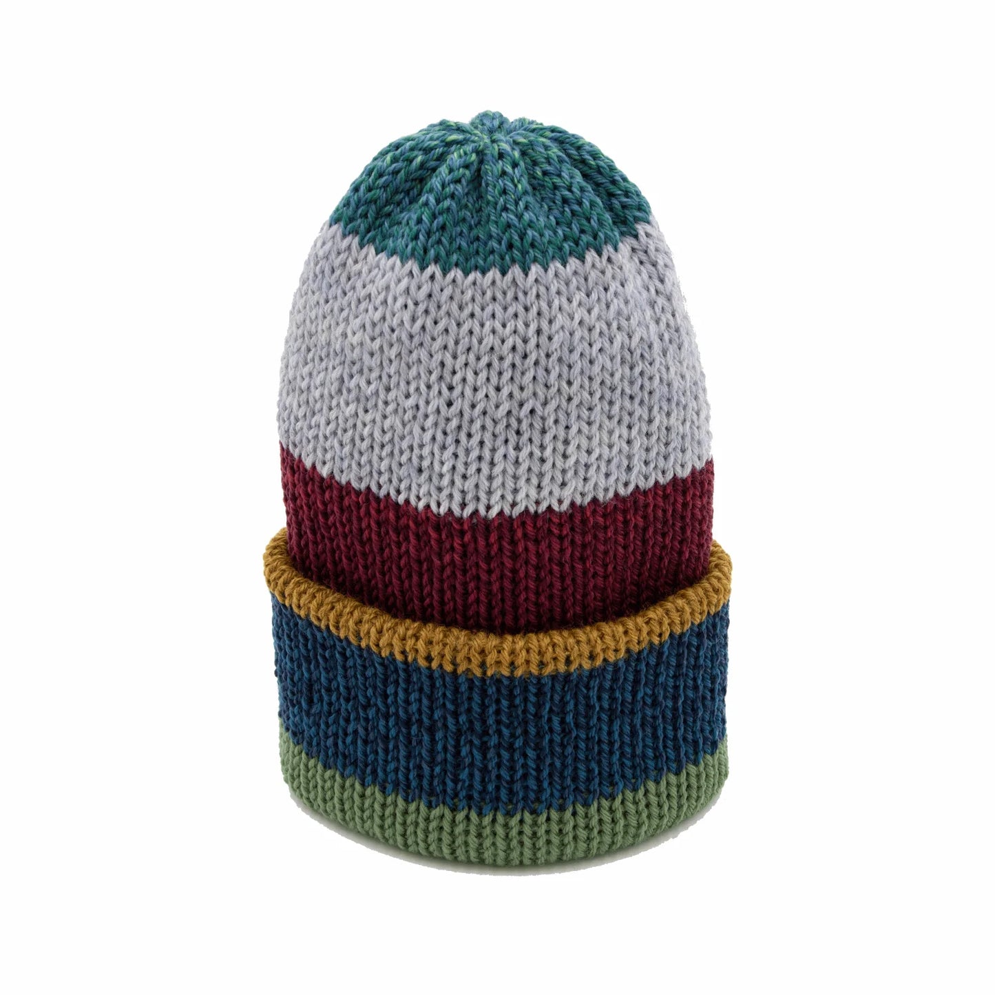 Chimney LTD | OG Fold Beanie - Blocks Multicolor