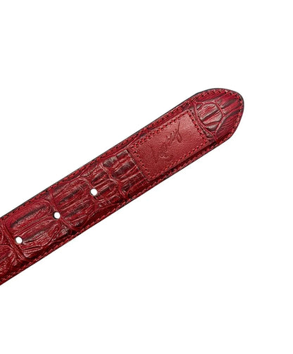 Loosey | Matt Price Premium Croc Skin Belt