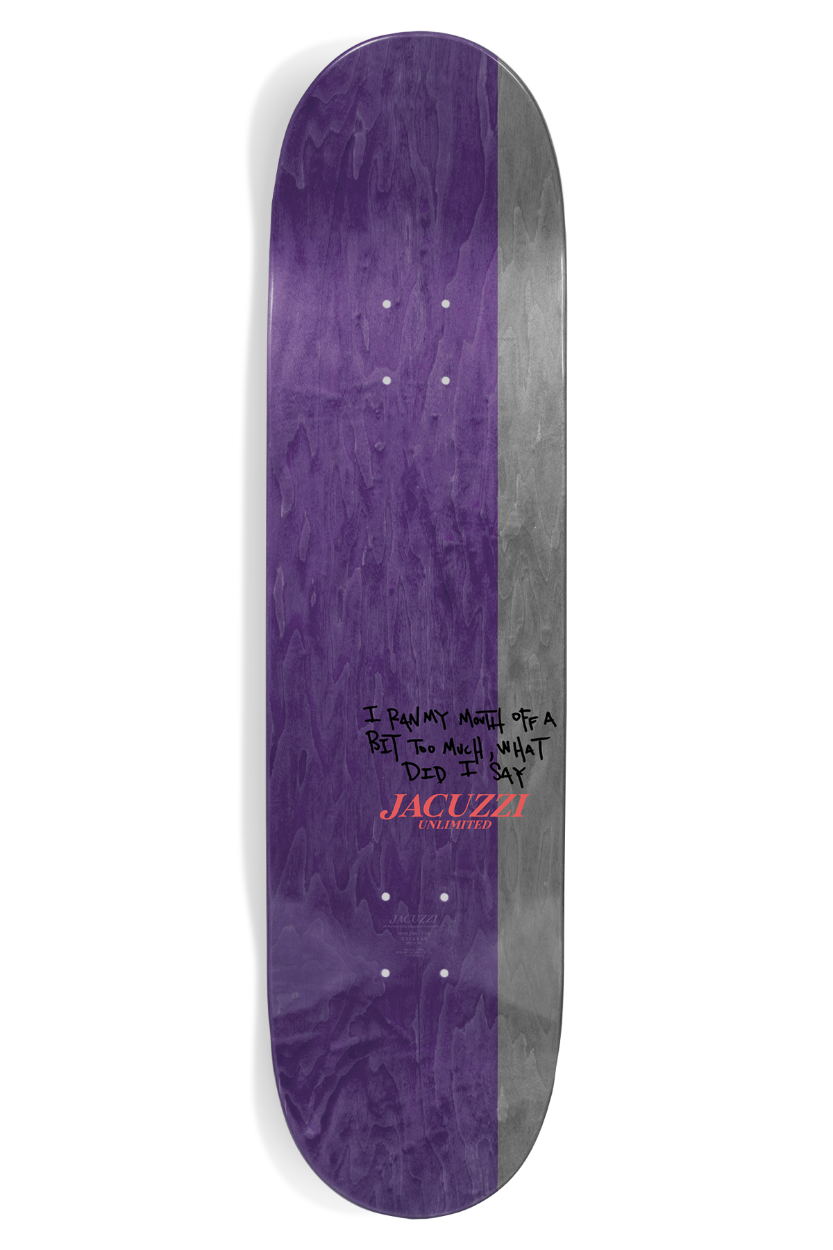 Jacuzzi Unlimited | 8.25" John Dilo Mummy EX7 Skateboard Deck