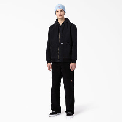 Dickies | Duck Canvas Hooded Bomber Jacket - Black