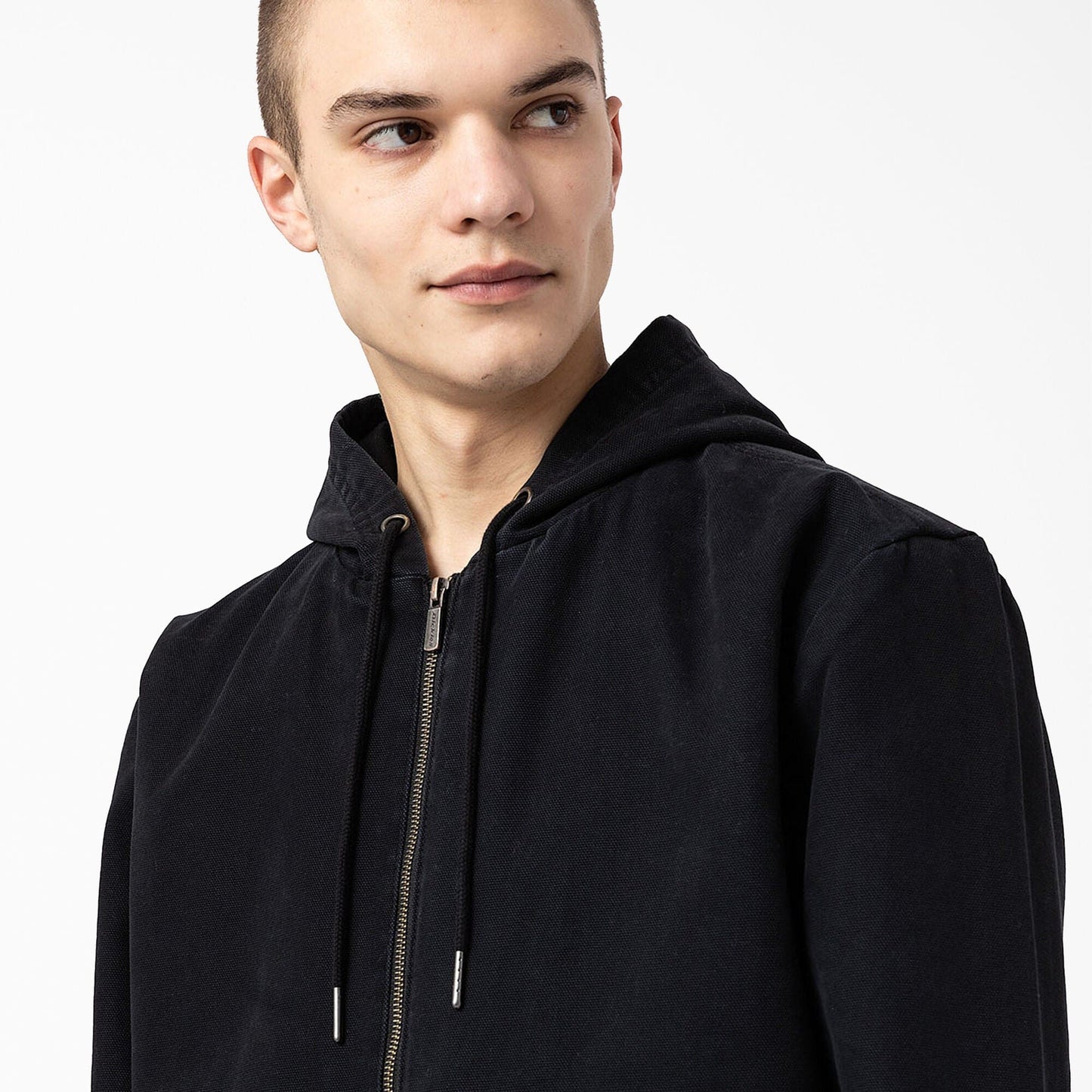 Dickies | Duck Canvas Hooded Bomber Jacket - Black