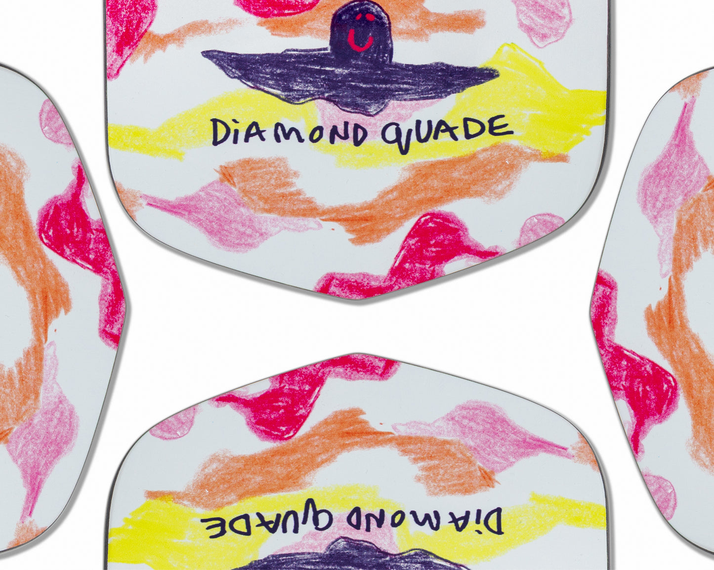 Krooked | 10.75" Diamond Quade Beamer Skateshop Day Skateboard Deck