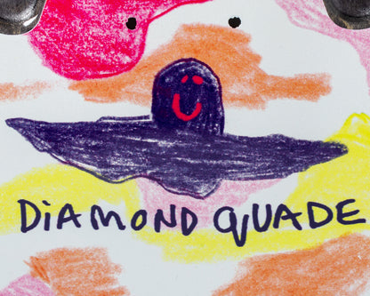 Krooked | 10.75" Diamond Quade Beamer Skateshop Day Skateboard Deck