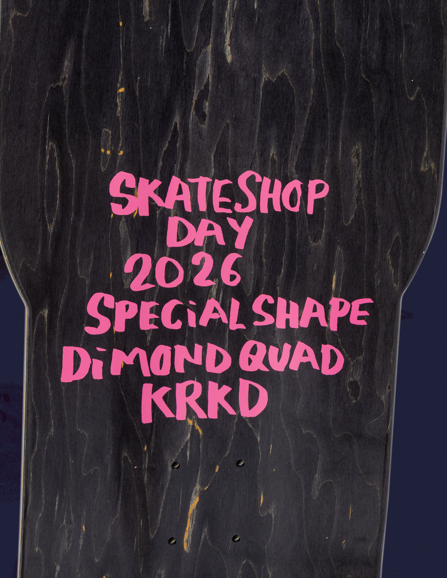 Krooked | 10.75" Diamond Quade Beamer Skateshop Day Skateboard Deck