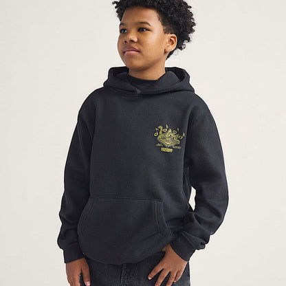 Vans | Kids Scratched Records Hoodie - Black