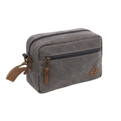 Revelry | The Stowaway - Smell Proof Toiletry Bag - Ash