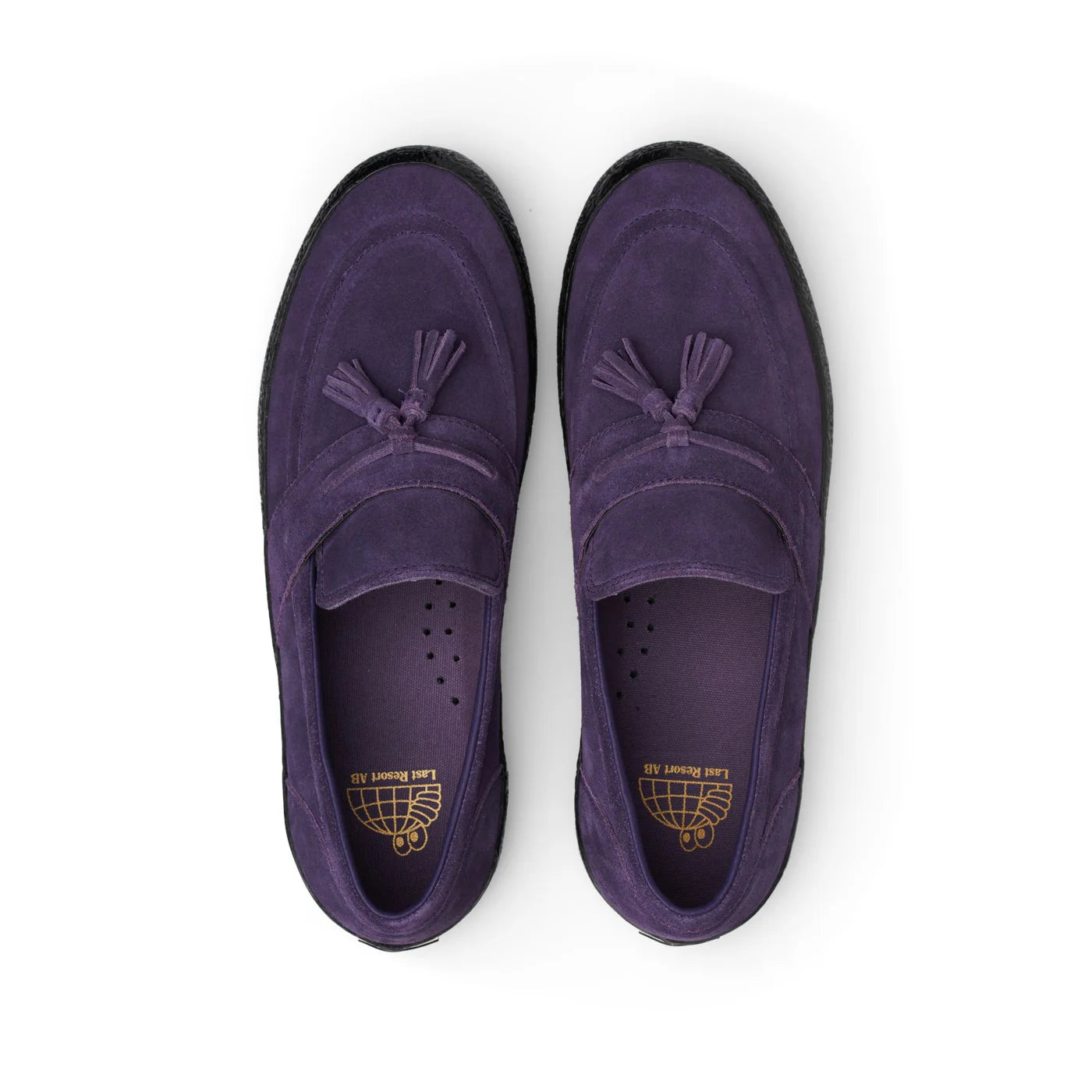Last Resort AB | VM005 Suede Loafer - Logan Berry/Black – THIS Last Resort AB | VM005 Suede Loafer - Logan Berry/Black – THIS