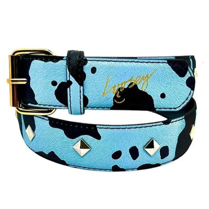 Loosey | Studded Moosey Belt - Light Blue