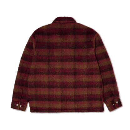 HUF | Megablast Plaid Jacket - Berry