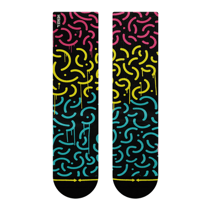 Natas Kaupas Macaroni Style Crew Socks (Large)