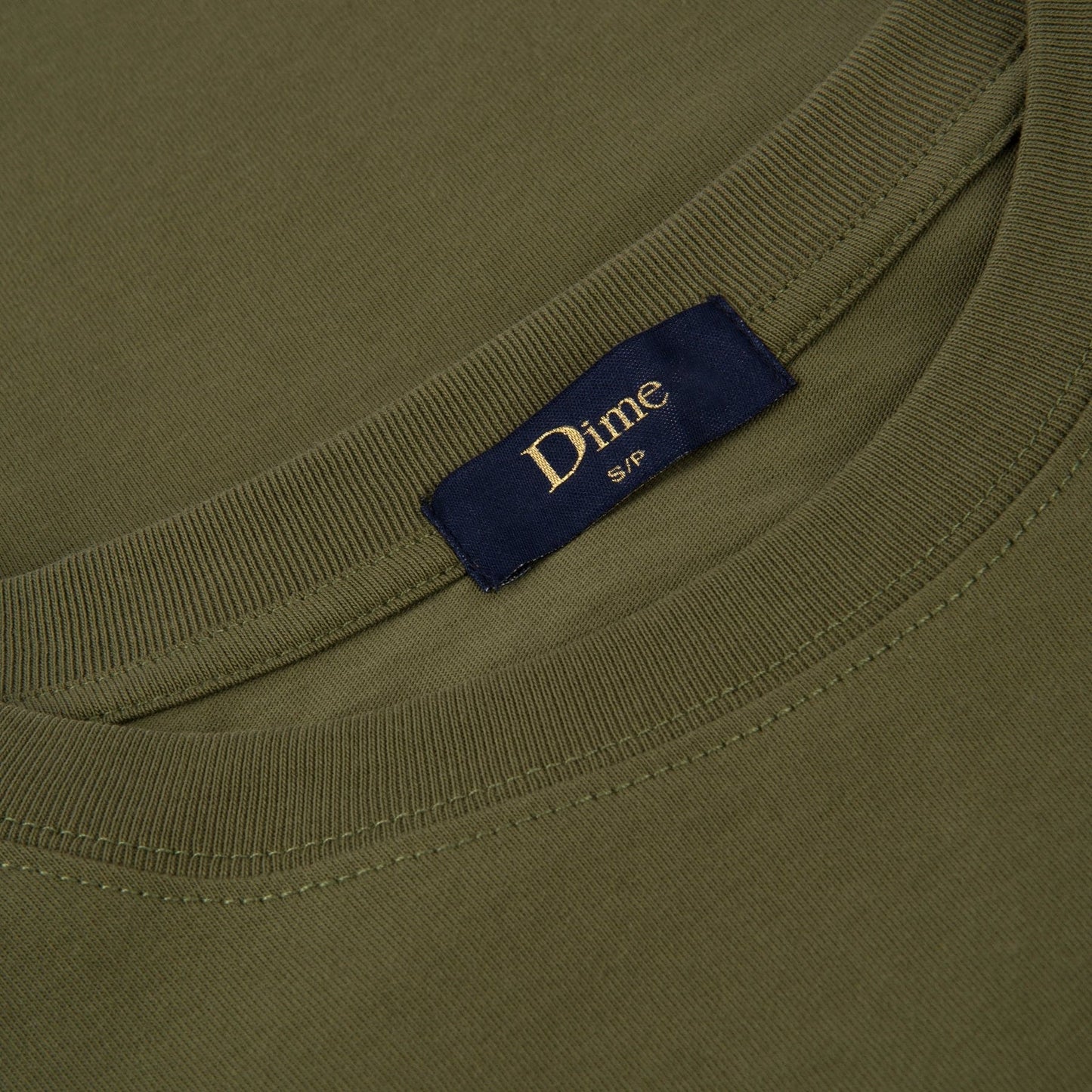 Dime | Classic Blurry Shirt - Dark Olive