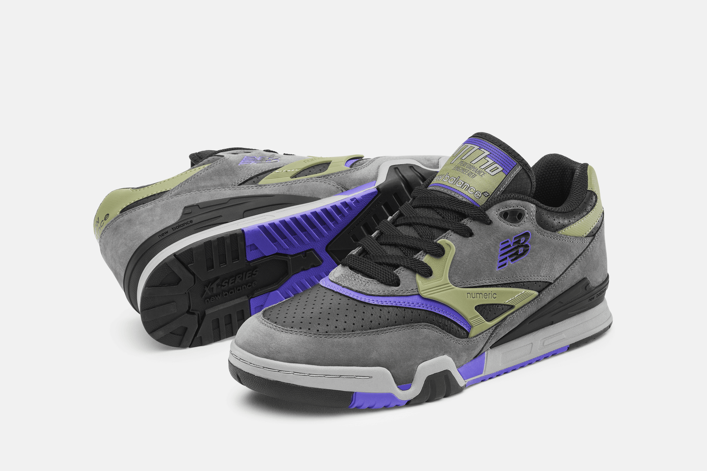 New Balance | Numeric 770 - Grey/Black/Olive/Purple