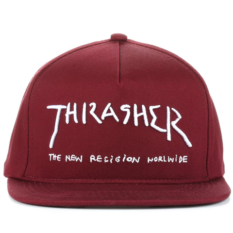Thrasher | New Religion Snapback -Maroon