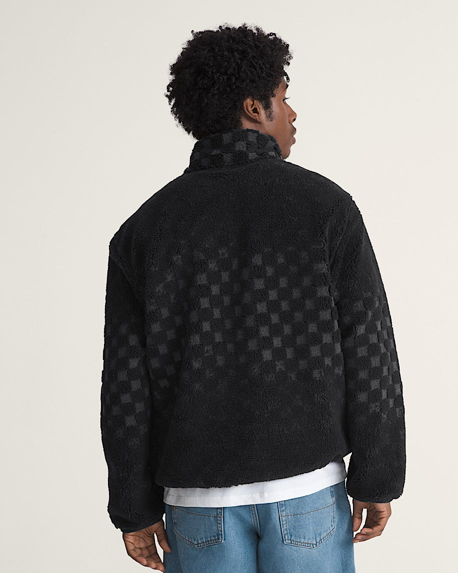 Vans | Nights High Pile Jacket - Black Checker