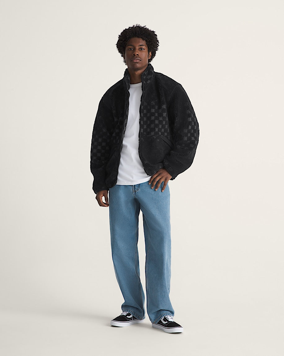 Vans | Nights High Pile Jacket - Black Checker
