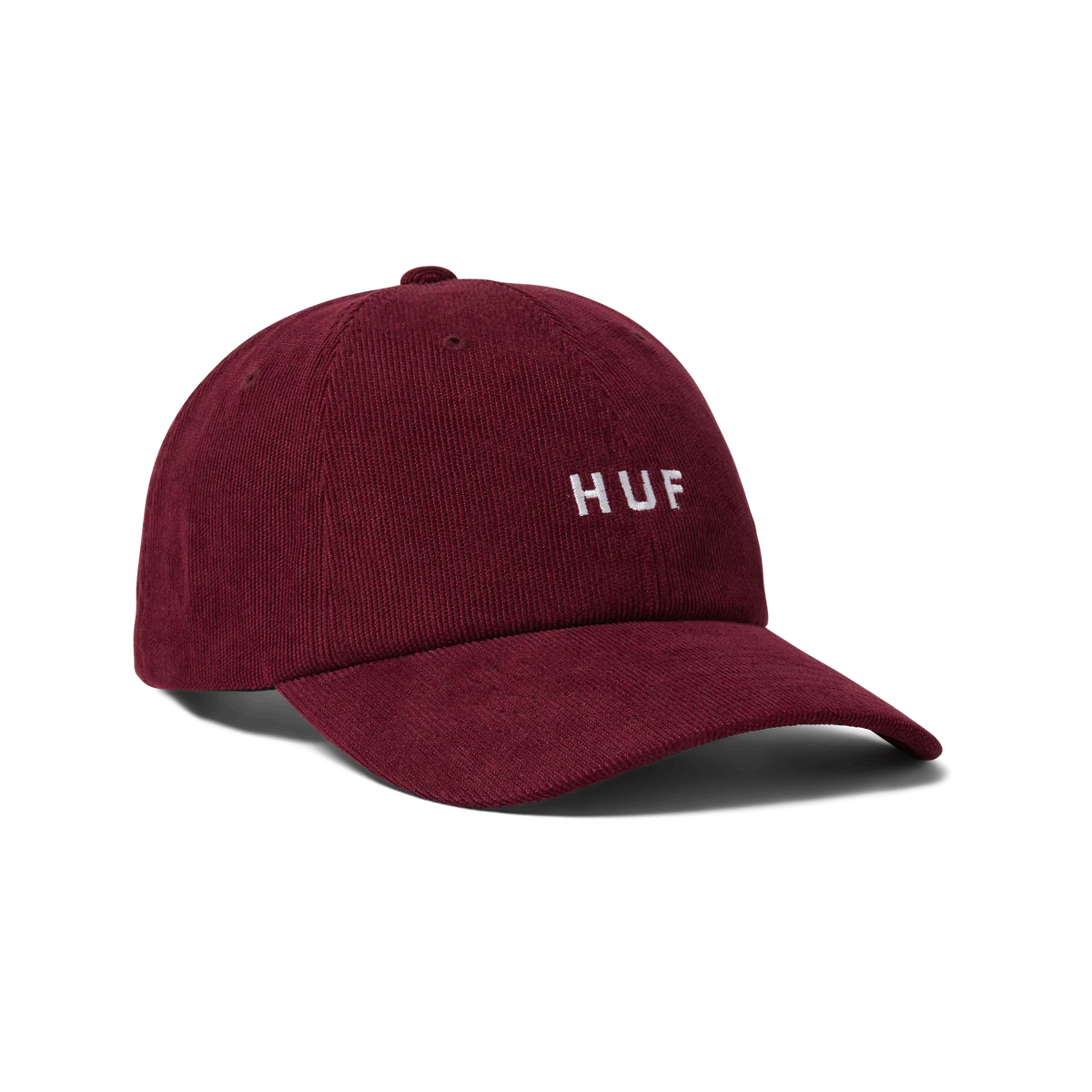 HUF | OG Corduroy 6 Panel Curved Visor Hat - Deep Wine