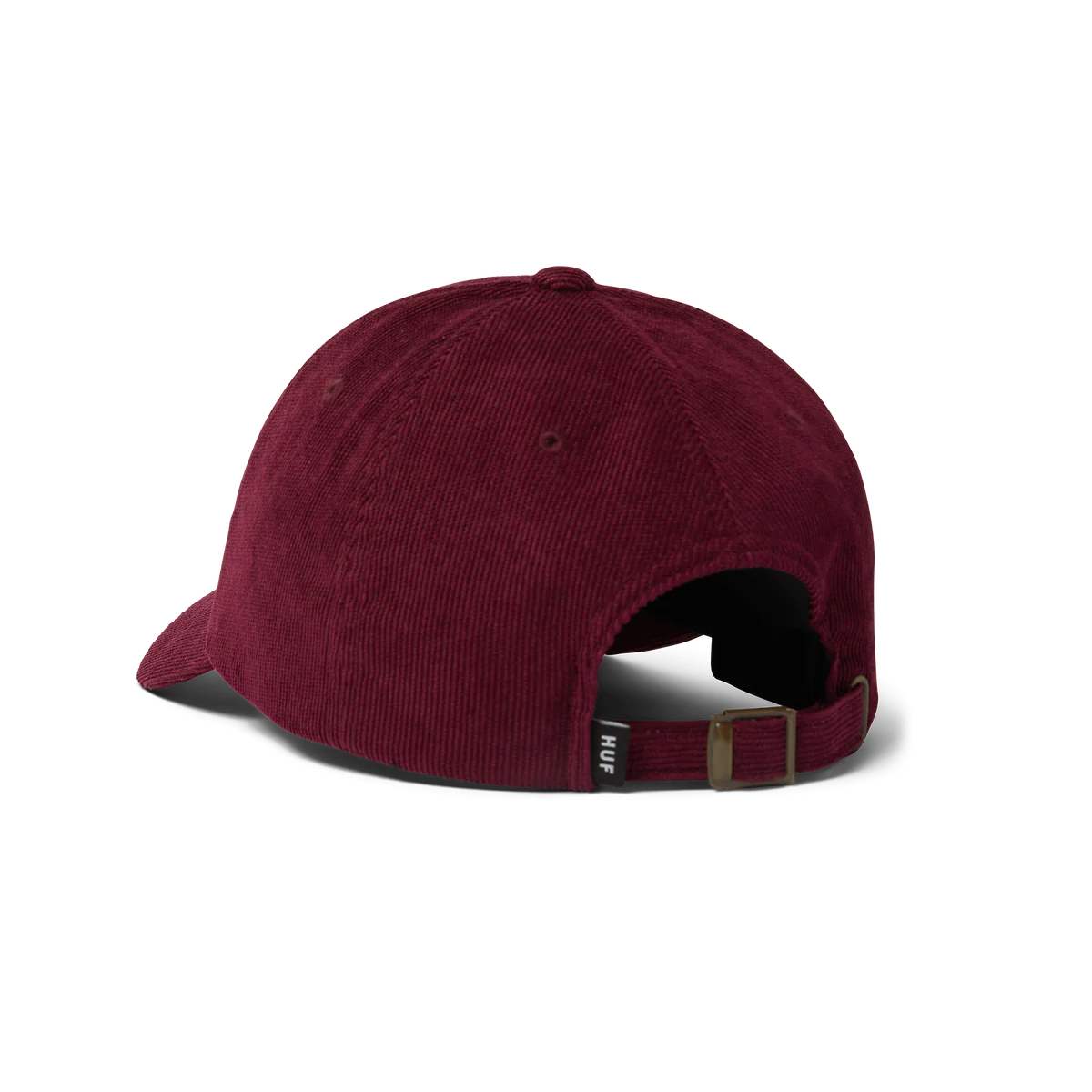 HUF | OG Corduroy 6 Panel Curved Visor Hat - Deep Wine