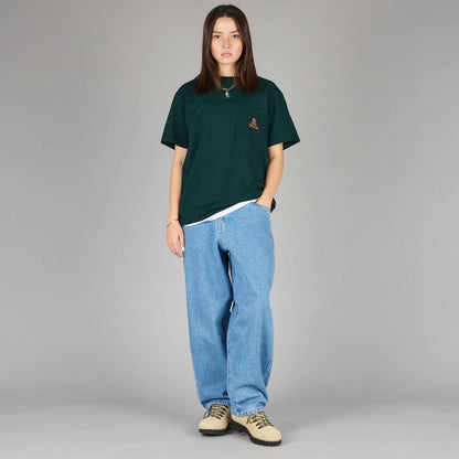 Dime | Striped Pocket Shirt - Green