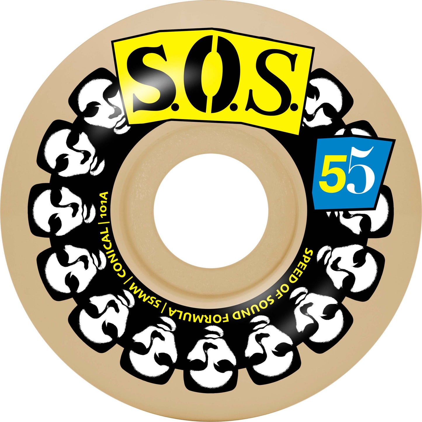 Opera | 55mm/101a Speed of Sound Cadenza Classic Wheels - Off White