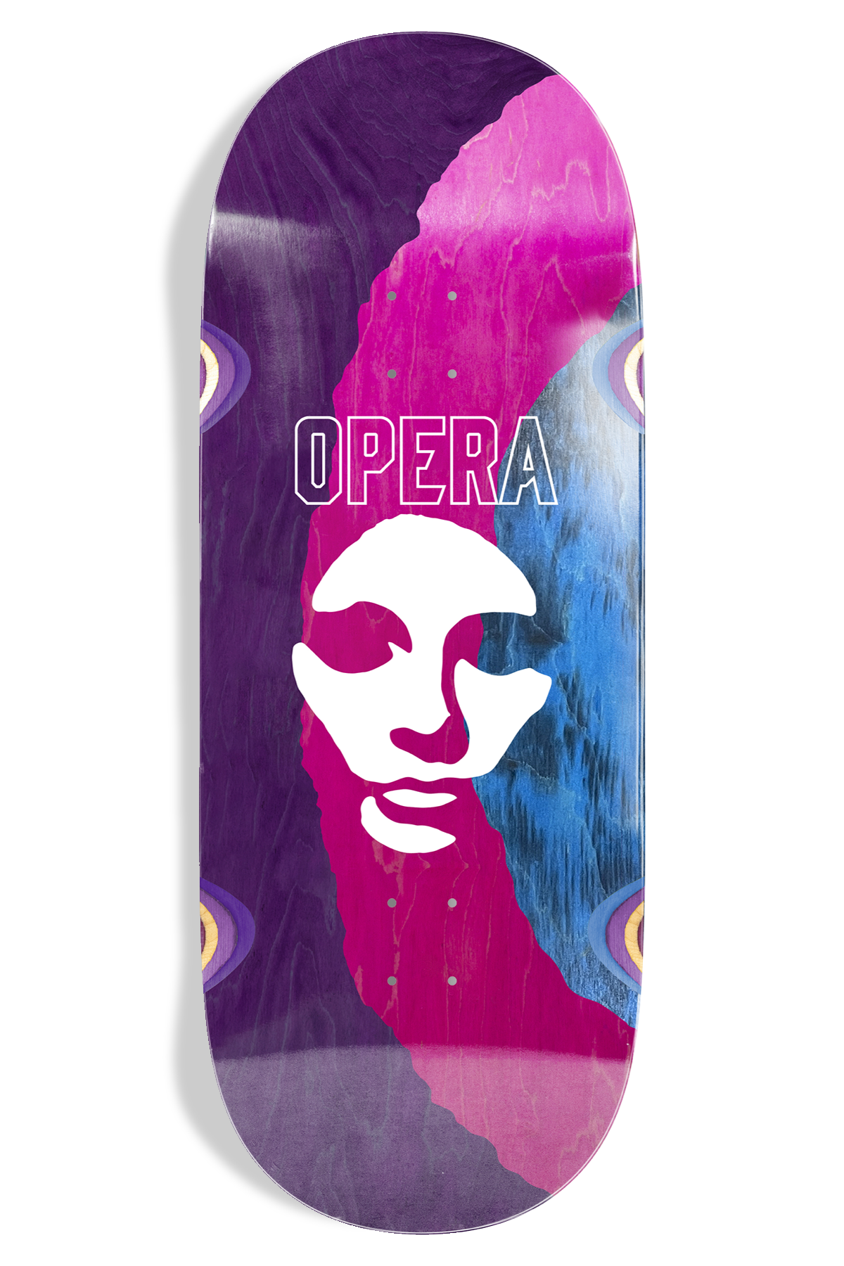 Opera | 12.0" Fattie Triple Torn Big Mask EX7 Skateboard Deck