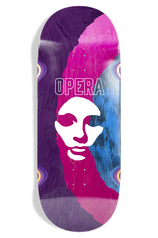 Opera | 12.0" Fattie Triple Torn Big Mask EX7 Skateboard Deck