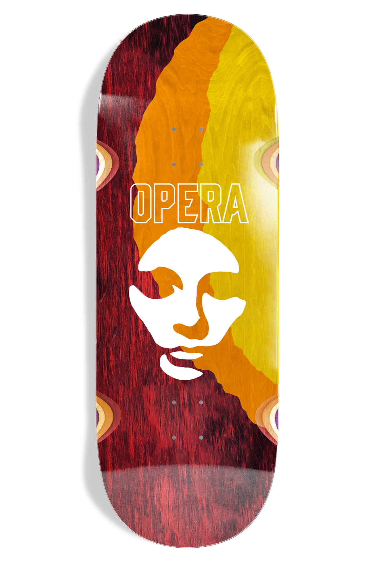 Opera | 11.0" Fattie Triple Torn Big Mask EX7 Skateboard Deck