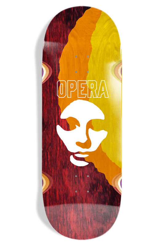 Opera | 11.0" Fattie Triple Torn Big Mask EX7 Skateboard Deck