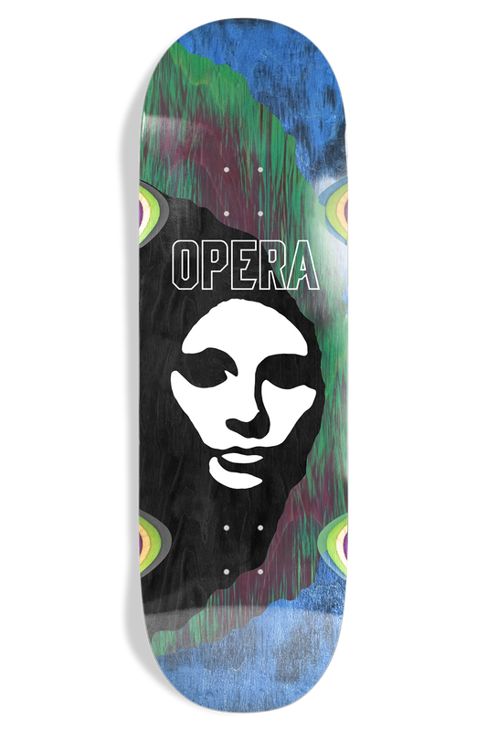 Opera | 10.0" Fattie Triple Torn Big Mask EX7 Skateboard Deck