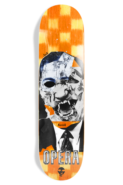 Opera | 8.7" Jack Fardell Politics EX7 Skateboard Deck